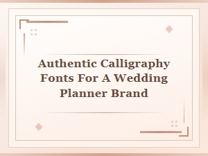 Finding the Perfect Authentic Calligraphy Fonts